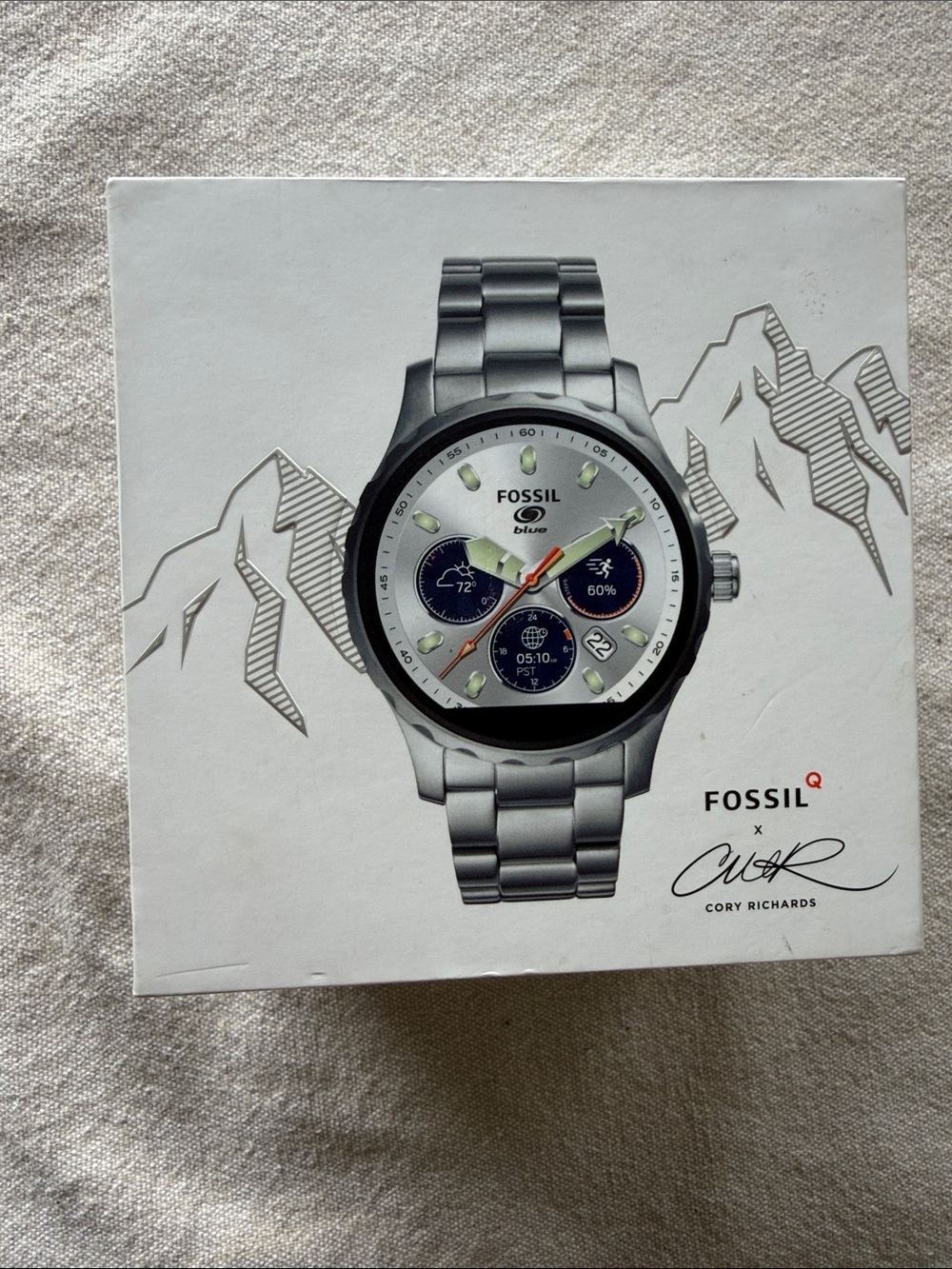 Fossil Q x Cory Richards smartwatch